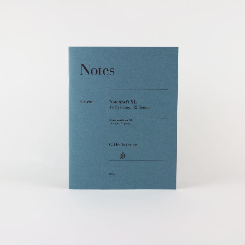 Notes, Cahier de musique XL