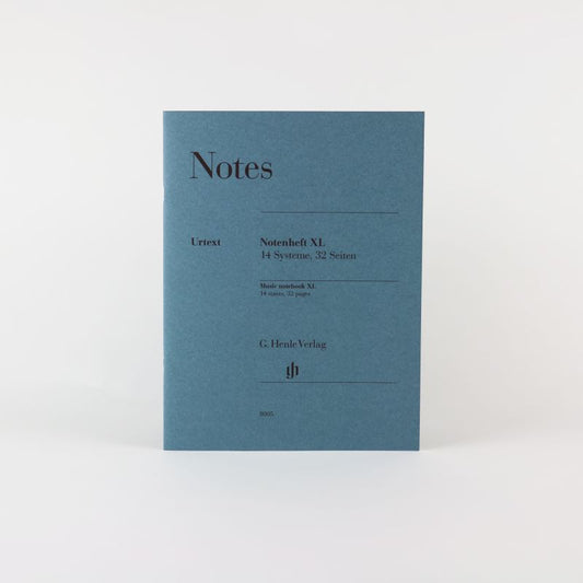 Notes, Cahier de musique XL