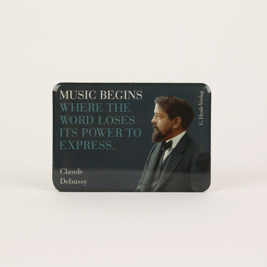 Aimant décoratif Debussy