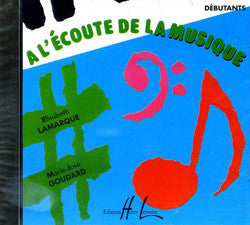 CD - A l'écoute de la musique débutant