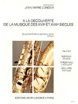 A La découverte de la musique des 17° et 18° siècles Vol.2