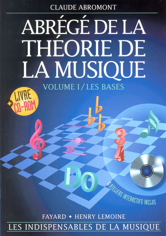 CD-rom - Abrégé de la théorie de la musique Vol.1