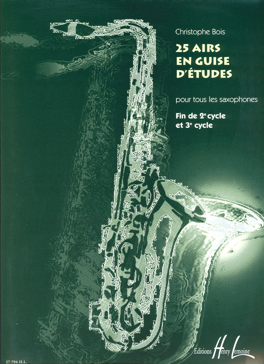 Airs en guise d'études (25)