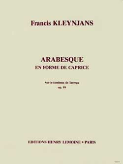 Arabesque en forme de caprice