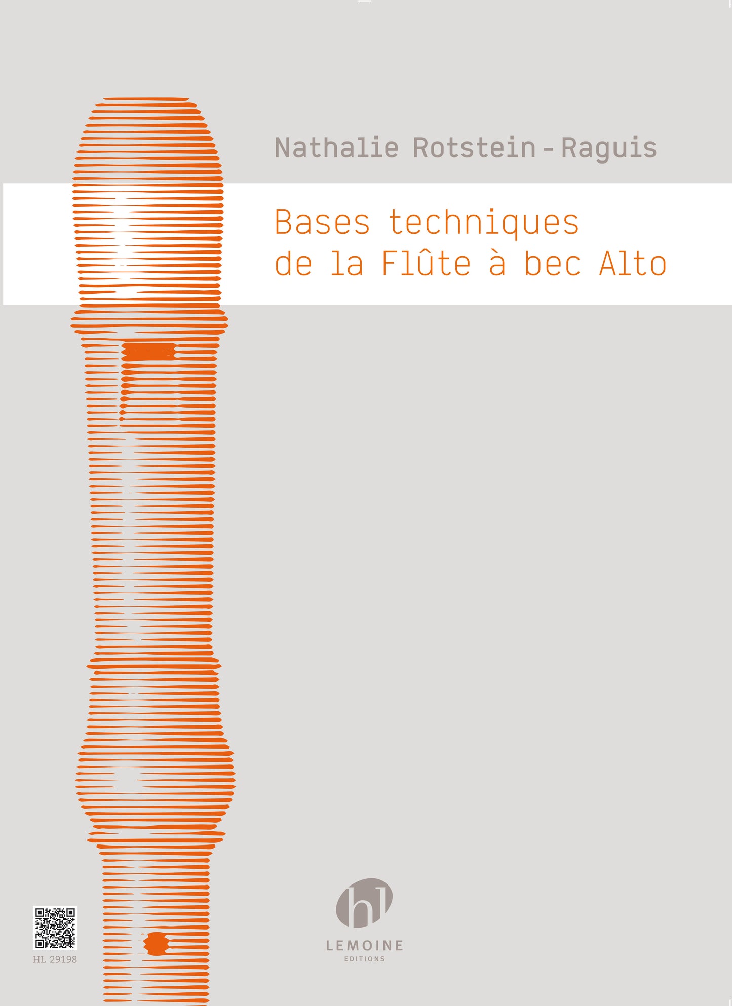 Bases techniques de la flûte à bec alto