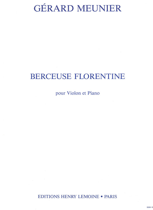 Berceuse florentine