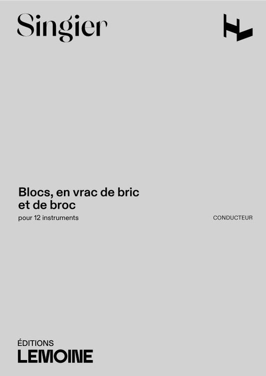 Blocs, en vrac de bric et de broc