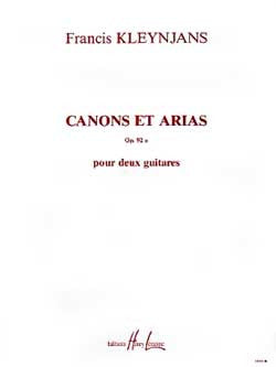 Canons et Arias Op.92a