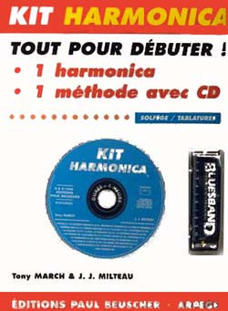 CD à l'Harmonica blues - Kit