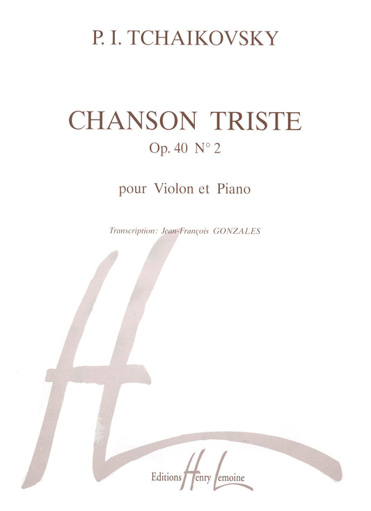 Chanson triste
