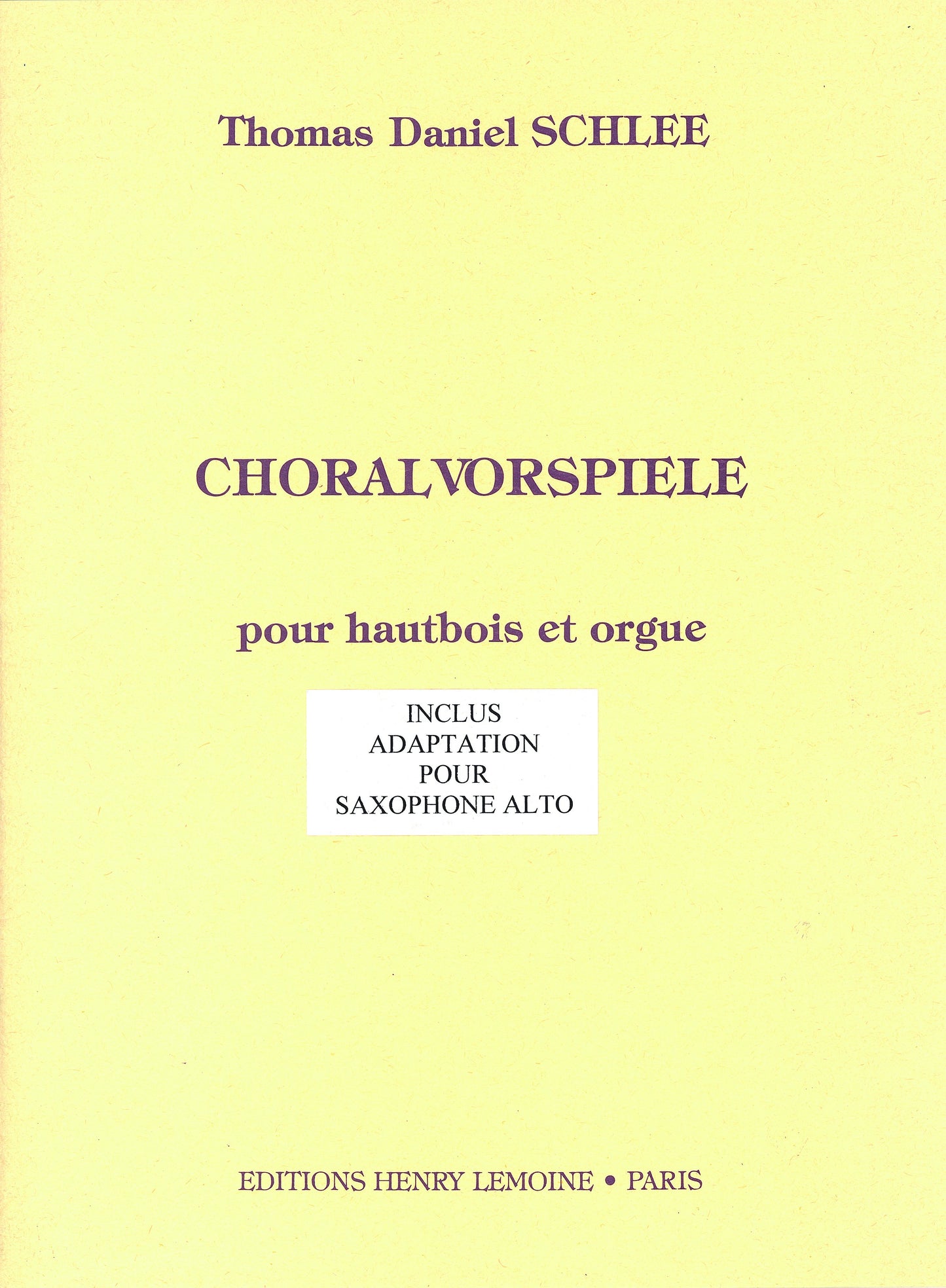 Choralvorspiele Op.18