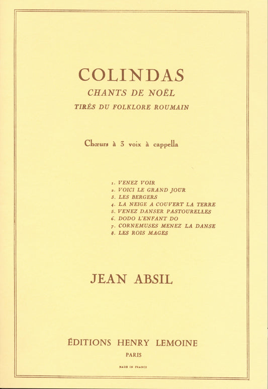 Colindas Op.87