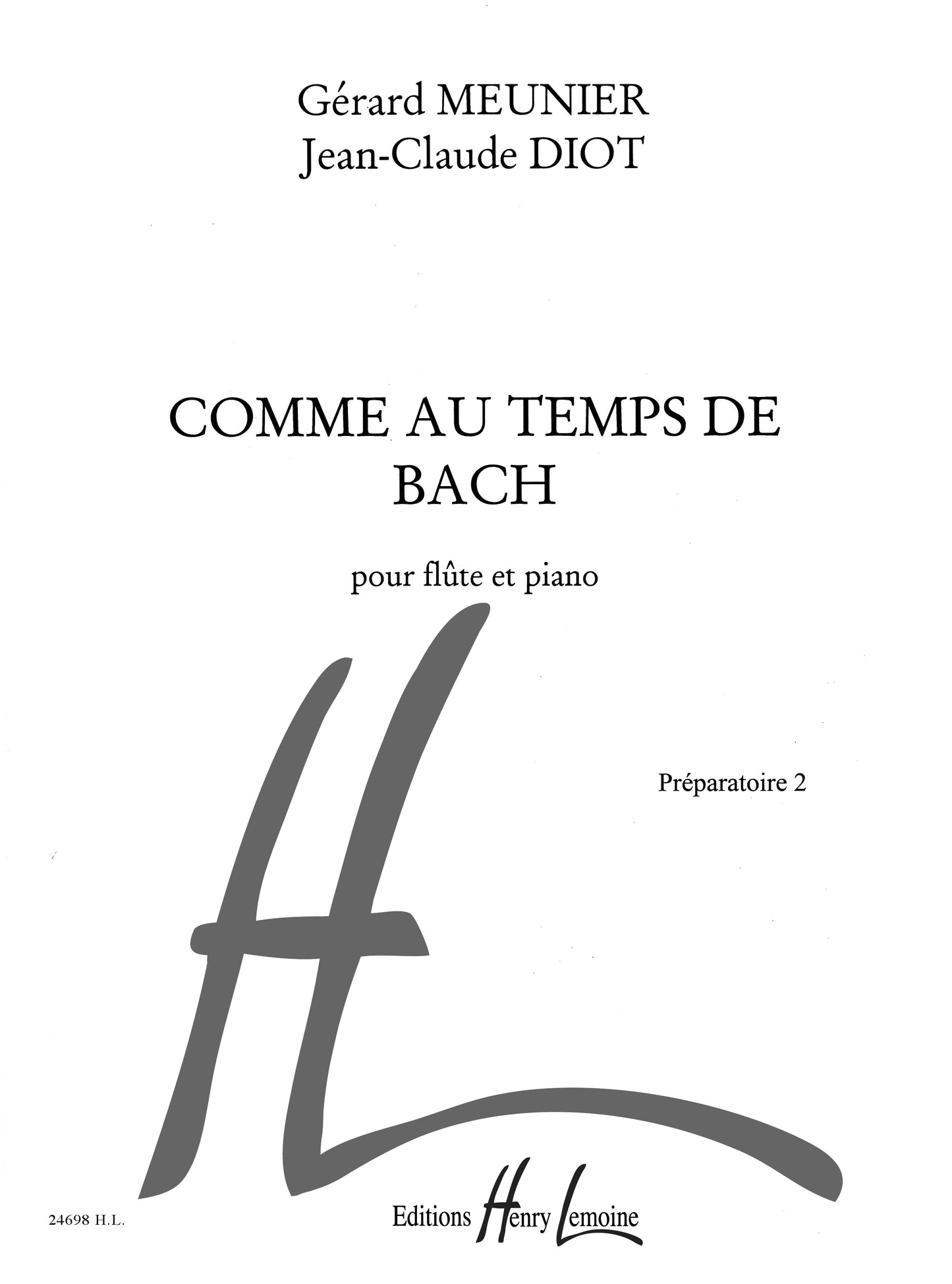 Comme au temps de Bach
