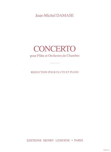 Concerto pour flûte et orchestre de chambre