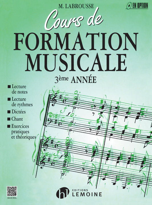 Cours de formation musicale Vol.3