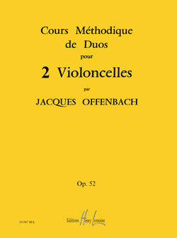 Cours méthodique de duos pour deux violoncelles Op.52