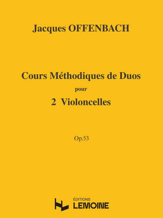 Cours méthodique de duos pour deux violoncelles Op.53