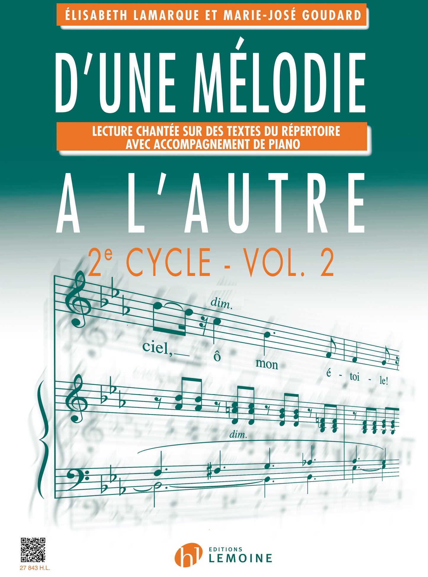 D'une mélodie à l'autre Vol.2