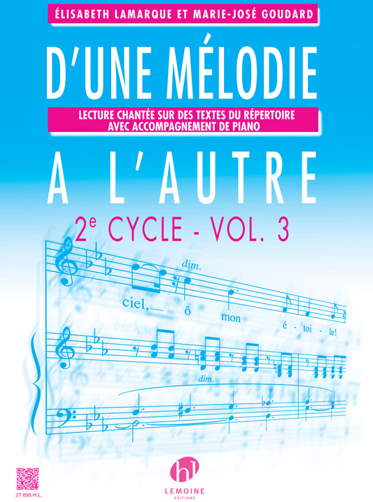 D'une mélodie à l'autre Vol.3
