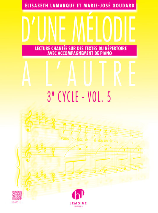 D'une mélodie à l'autre Vol.5