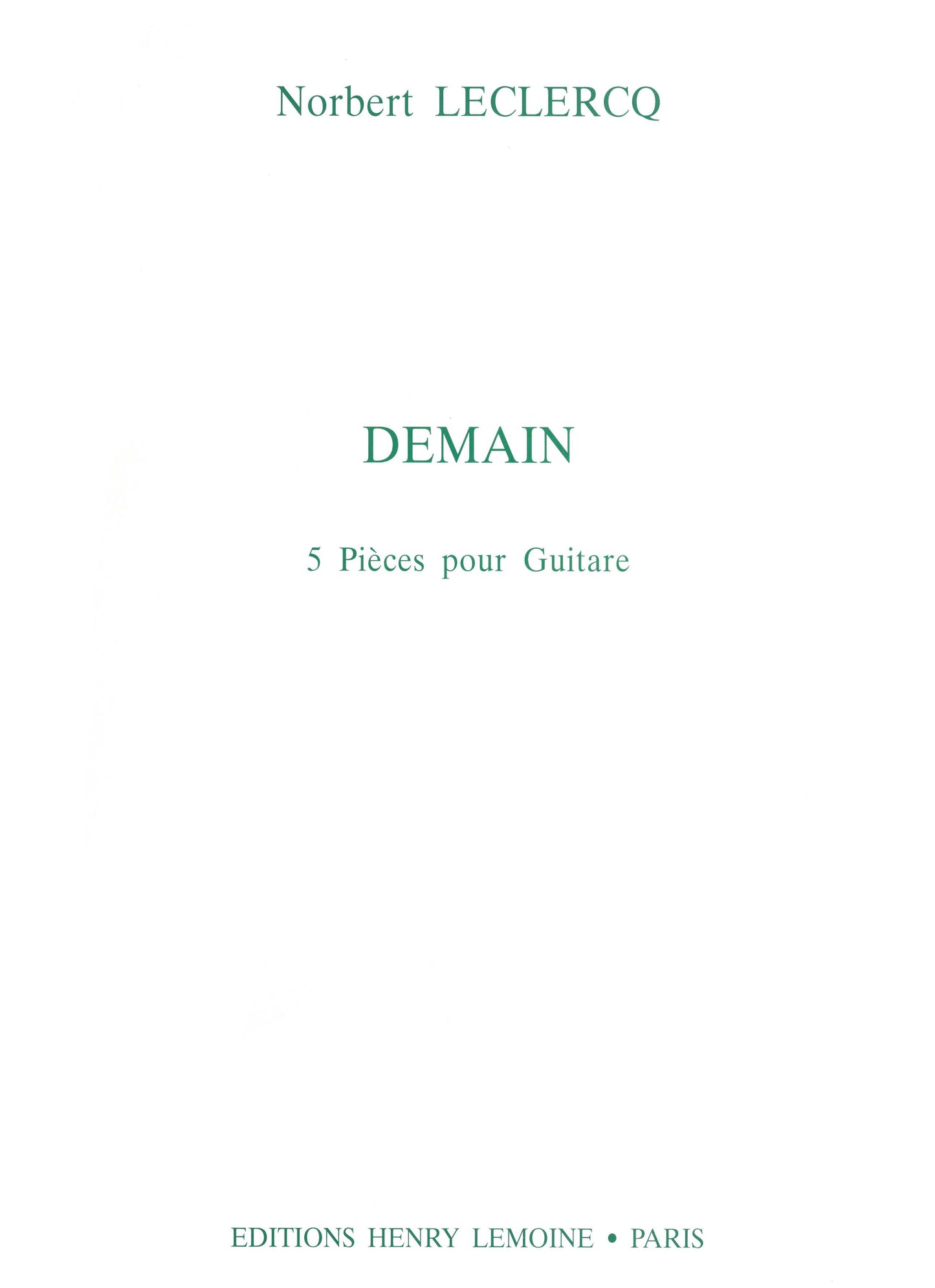 Demain - 5 Pièces