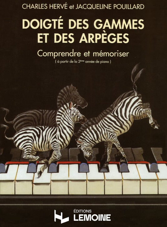 Doigté des gammes et arpèges