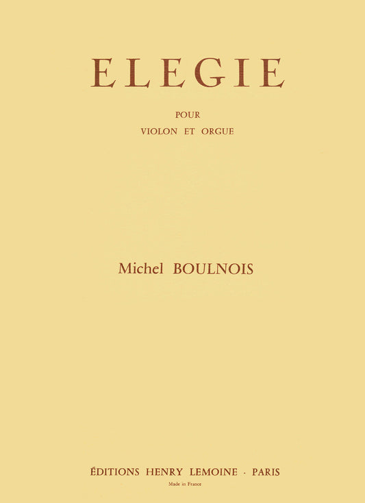 Elégie