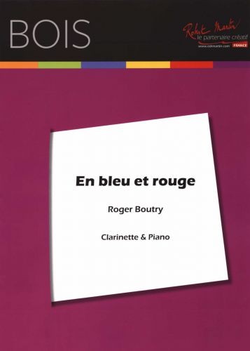 En bleu et rouge