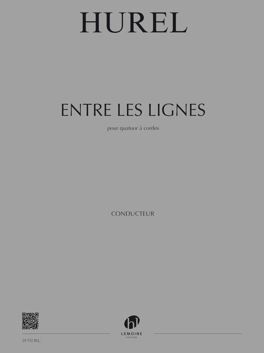 Entre les lignes  - Quatuor n°1