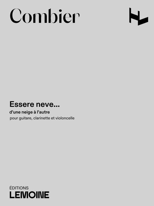 Essere neve... d'une neige à l'autre