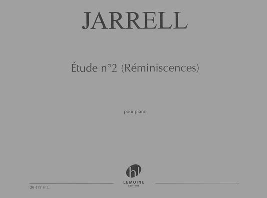 Etude n°2 (Réminiscences)
