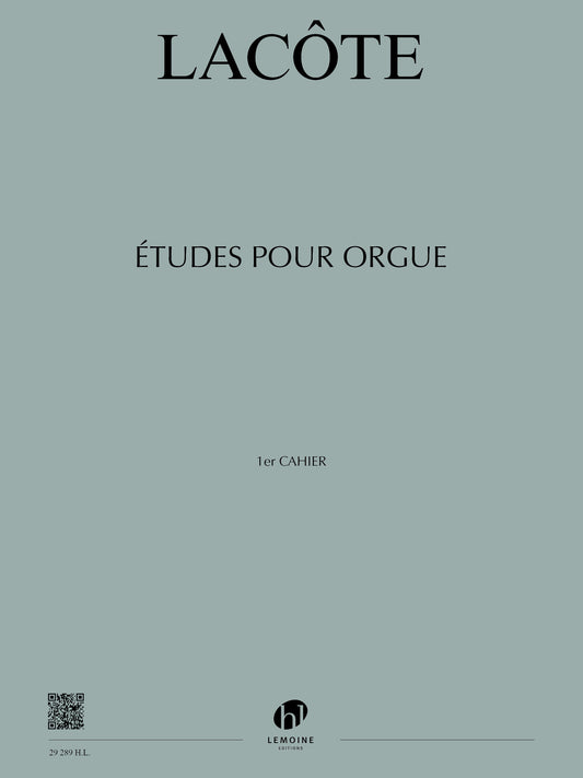 Etudes 1er Cahier