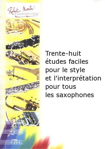 Etudes faciles pour le style et l'interprétation (38)