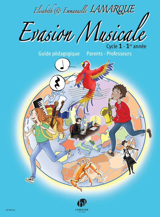 Evasion musicale : cycle 1 (1re année) - Guide pédagogique