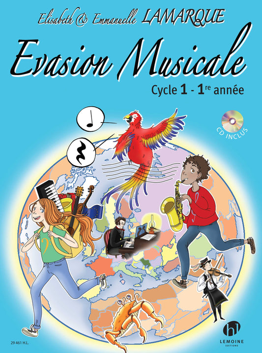 Evasion musicale : cycle 1 (1re année)