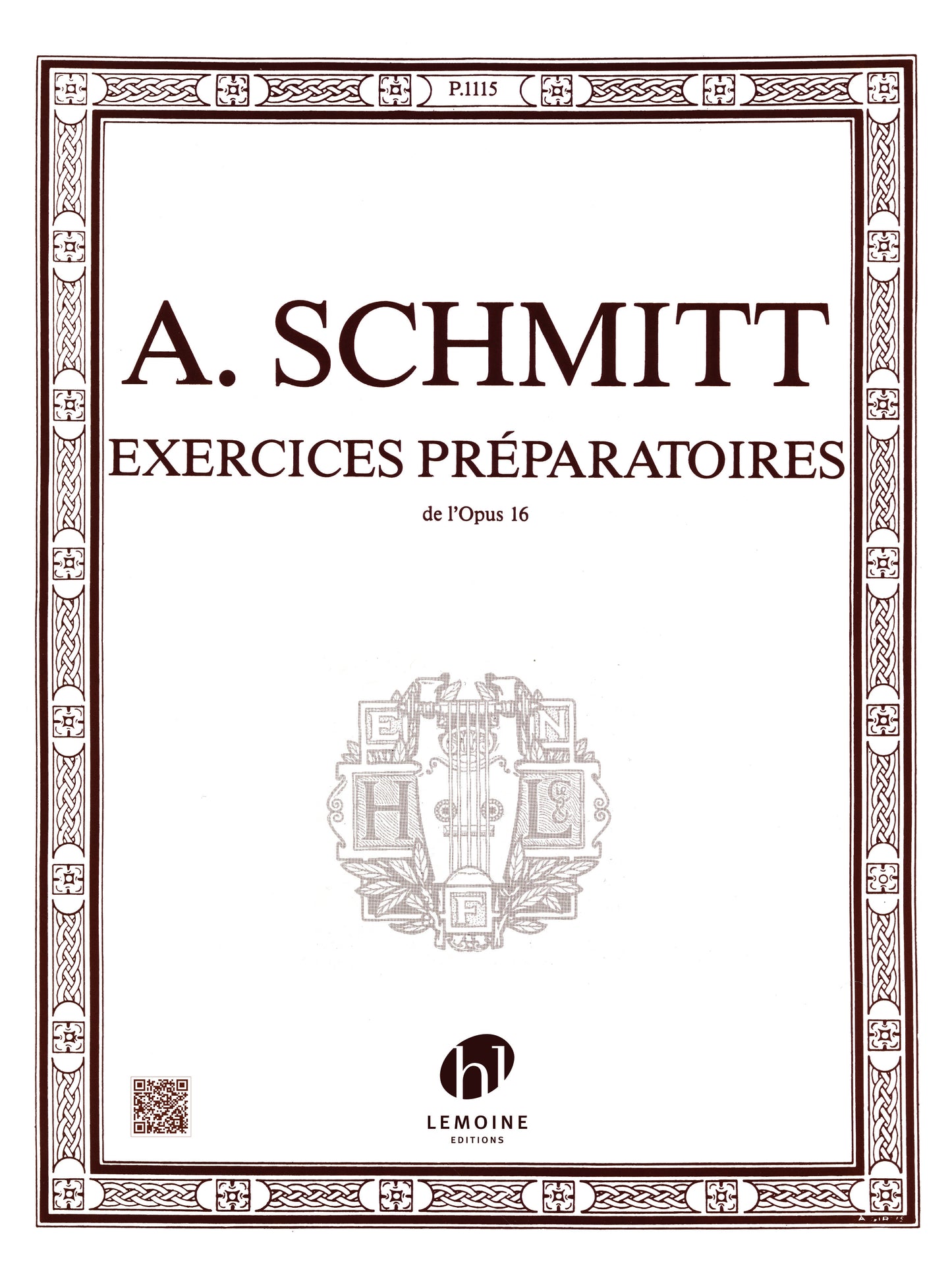 Exercices préparatoires Op.16