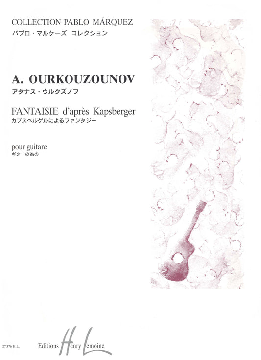 Fantaisie d'après Kapsberger