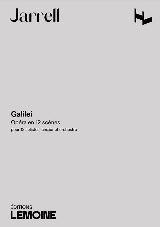 Galilei - Opéra en 12 scènes