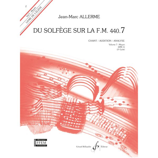 Du solfège sur la F. M. 440.7. Chant, audition et analyse - Livre de l’élève