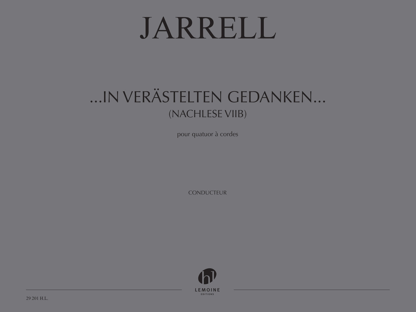 ...in verästelten Gedanken... (Nachlese VIIb)