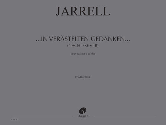 ...in verästelten Gedanken... (Nachlese VIIb)