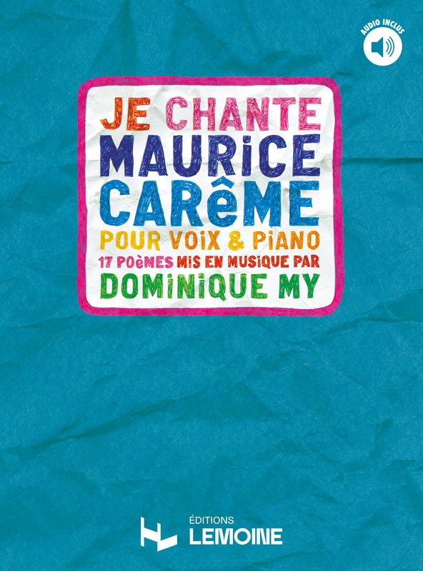 Je chante Maurice Carême