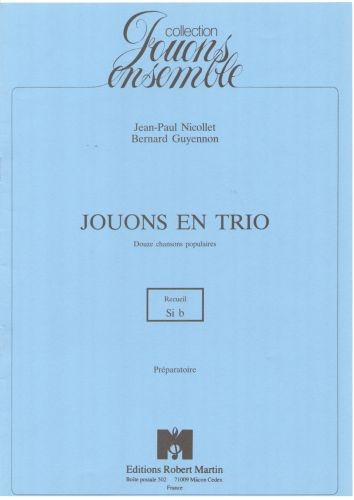 Jouons en trio