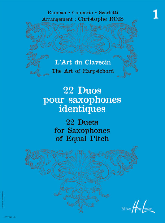 L'Art du Clavecin - 22 Duos Vol.1