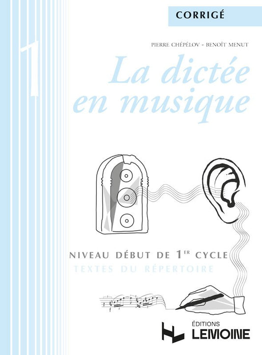 La dictée en musique Vol.1 - corrigé