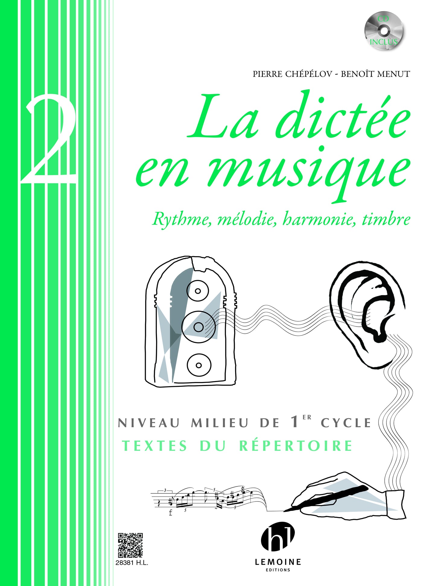 La dictée en musique Vol.2 - milieu du 1er cycle
