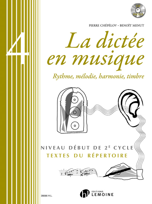La dictée en musique Vol.4 - début du 2eme cycle