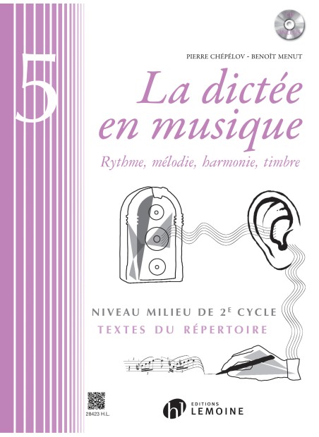 La dictée en musique Vol.5 - milieu du 2eme cycle