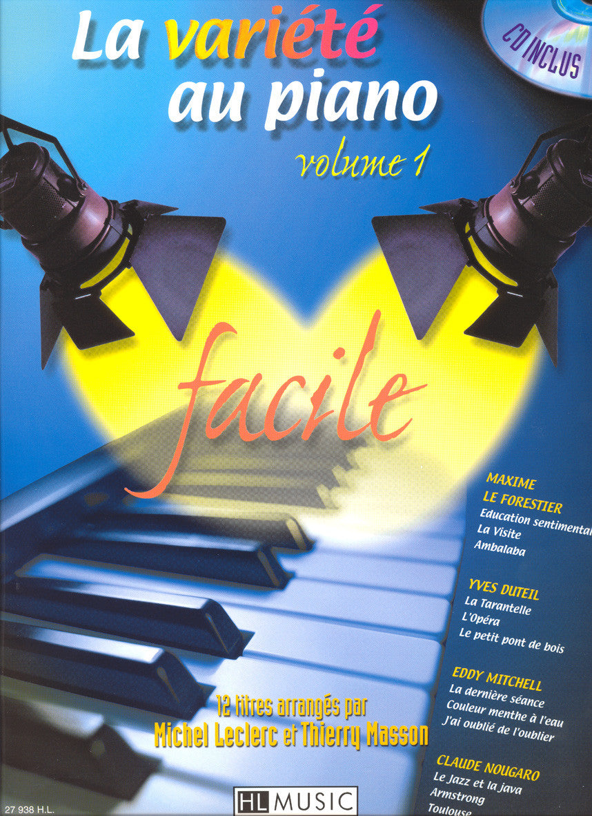La variété au piano Vol.1