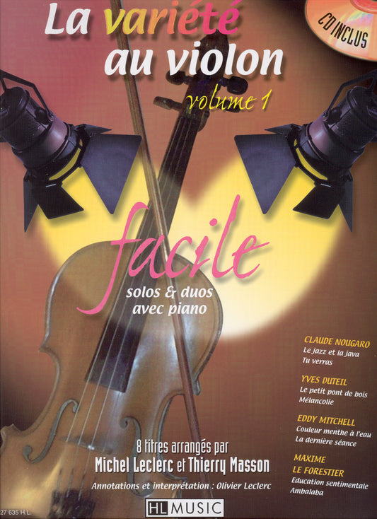 La variété au violon Vol.1